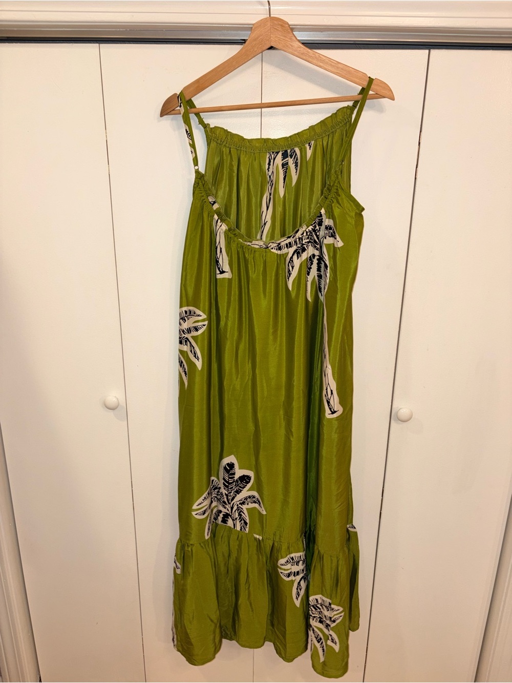 True Destinations Maxi Dress w Palm Trees 🌴 Size XS - Picture 4 of 5